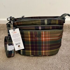 Lug Corral Autumn plaid NWT